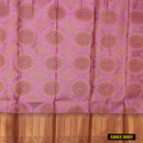 Lavender with Burgundy Art Silk Saree