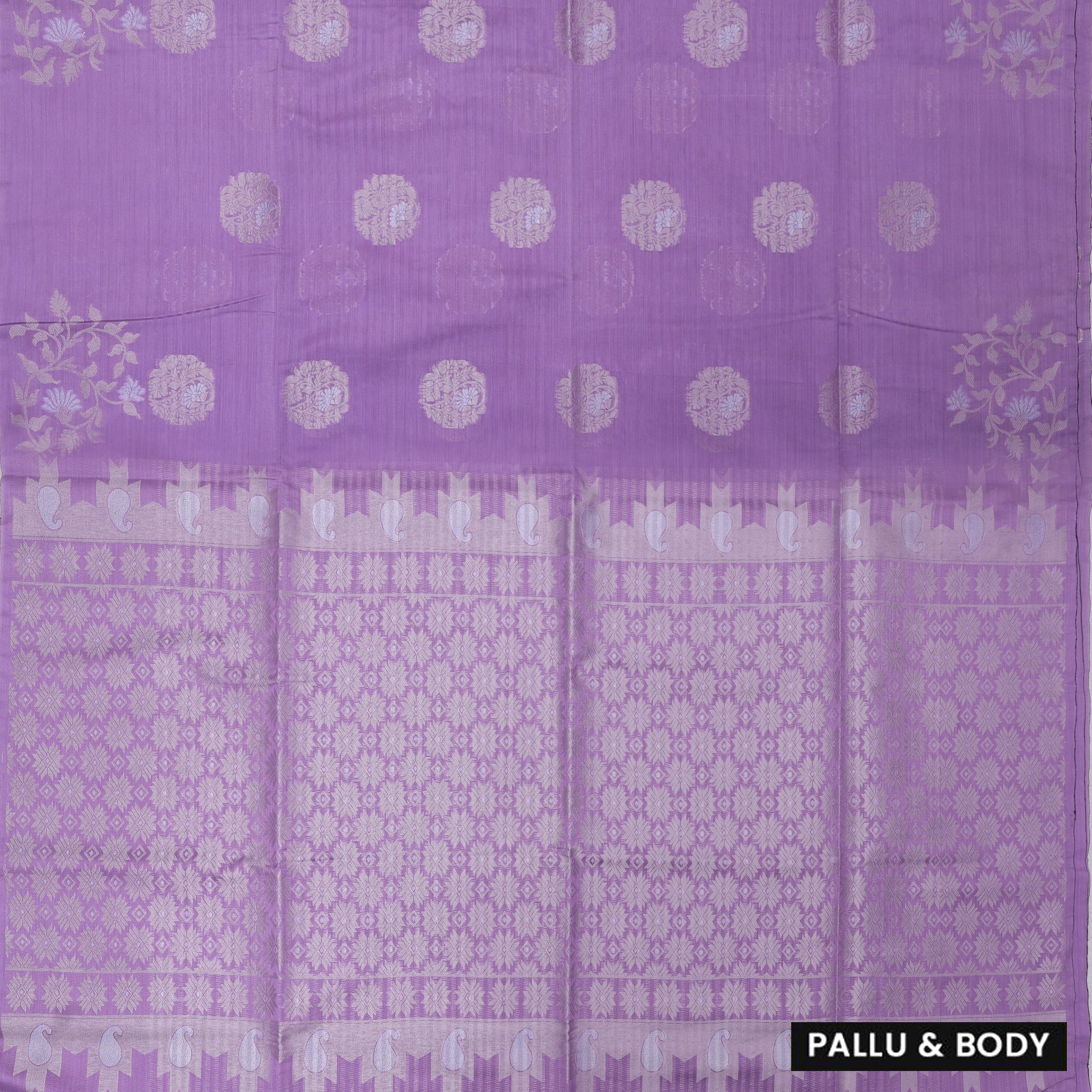 Lavender Soft Silk Saree