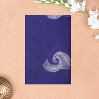 Deep Blue Soft Silk Saree