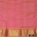 Multi Colour  Floral Design Traditional  Pattu Pavadai Material