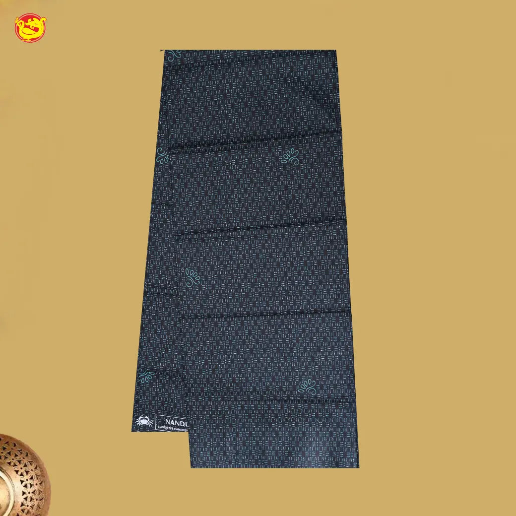 Men’s Checked Cotton Stitched Lungi