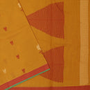 Yellow Color Negamam Cotton Saree
