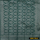 Light Green with Dark Green Kubera Silk Saree