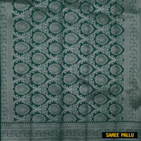 Light Green with Dark Green Kubera Silk Saree