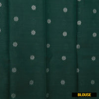 Light Green with Dark Green Kubera Silk Saree