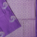 Purple  Soft Silk Saree
