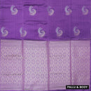 Purple  Soft Silk Saree
