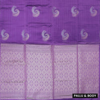 Purple  Soft Silk Saree