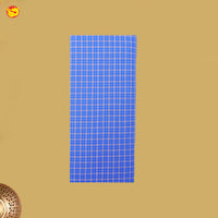 Men’s Blue Checked Cotton Stitched Lungi