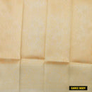 Light Yellow with Cream Kubera Silk Saree