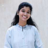 Aadhira- Light blue  Ladies Branded Co-ord-set Readymade