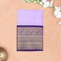 Light purple With violet Vaira Oosi Silk Saree
