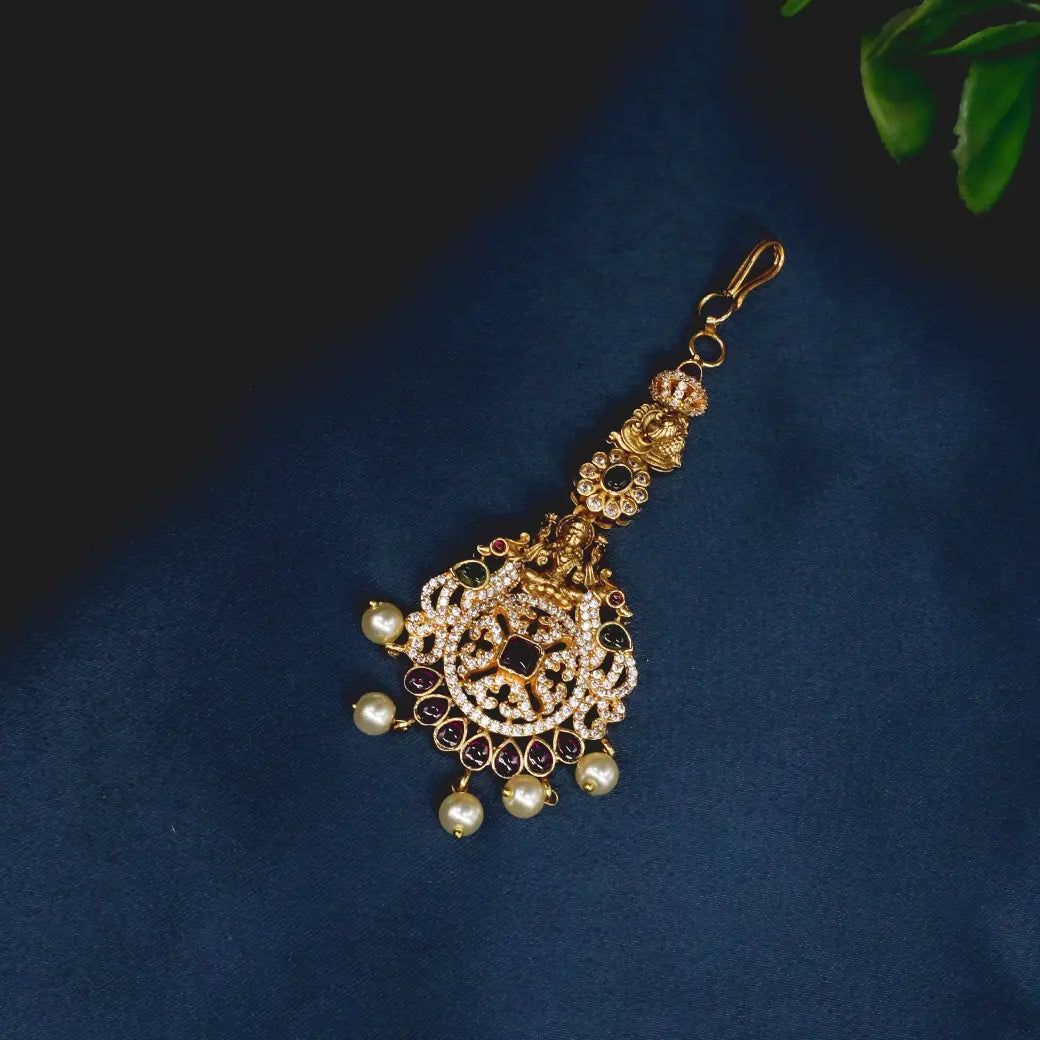 Antique maang tikka/nethichutti