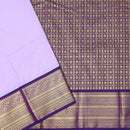 Light purple With violet Vaira Oosi Silk Saree