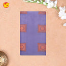 Purple with Copper Zari Traditional Buttas Soft Silk Saree