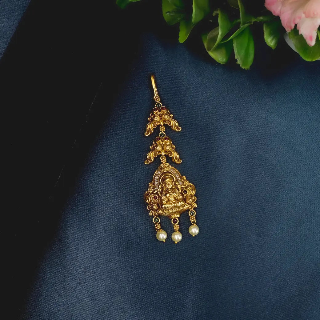 Antique maang tikka/nethichutti