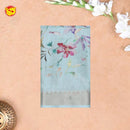 Sky blue Raw Silk Saree - Thenianantham