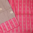 Sandal with Pink Soft Silk Saree