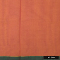Orange Color Negamam Cotton Saree