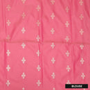 Sandal with Pink Soft Silk Saree