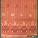 Orange Color Negamam Cotton Saree