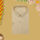 Gold Tissue Readymade Shirts And Dhoti Sets for Men