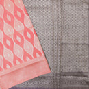 Rose Pink Colour Fancy Weaving Saree